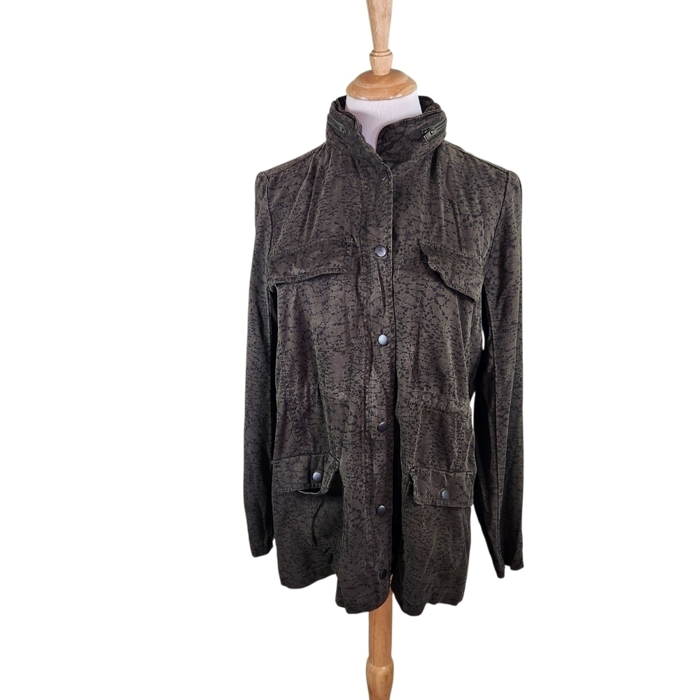 Dear John Dark Olive Utility Jacket